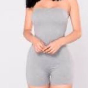 Grey play suit